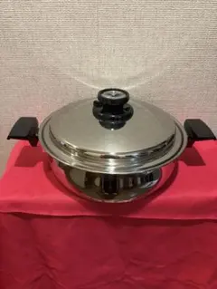 象印 Cookmail 浅型 26cm クックメール ステンレス 両手鍋 - メルカリ
