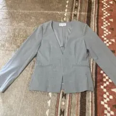 グレー ブレザー レディース