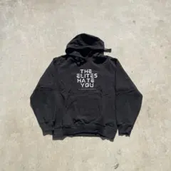 古着 00s ヴィンテージ パーカー ブラック M