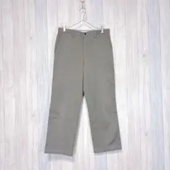 【Crocodile】チノパンツ ストレートシルエット ストレッチ有り 綿混