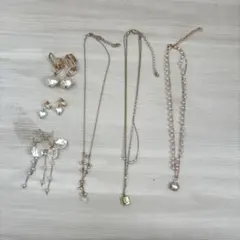 パール系アクセサリー　まとめ売り