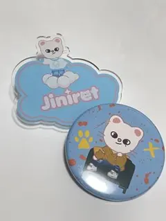 StrayKids SKZOO Jiniret 缶バッジ＆ピンバッジ