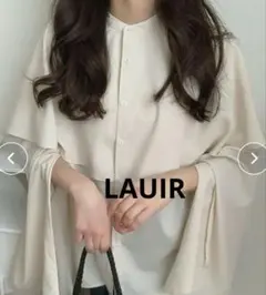 LAUIRスリップスリーブケープシャツのサムネイル