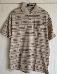 PLAYBOY COLLECTION ストライプ 半袖ポロシャツ