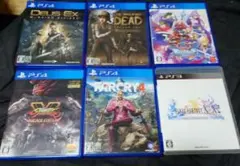 PS4 PS3 ソフト6本 まとめ