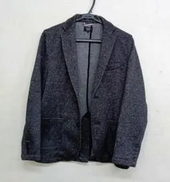 ツイード調フリース　テイラード・ジャケット