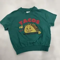 未使用　しまむら　タコス刺繍Tシャツ　100のサムネイル