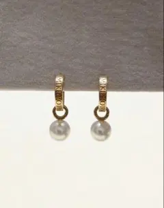 MIKIMOTO イヤリング K18 パール ゴールド
