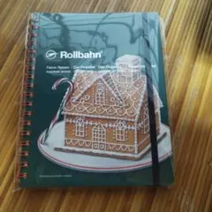 ロルバーン　ポケット付きメモ　L　アメリカンスイーツ　ジンジャーブレッドハウス