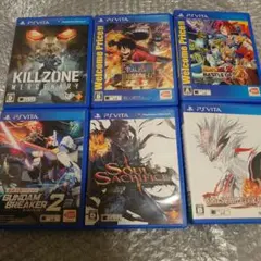 PS Vita ゲームソフト 6本セット