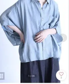 ヤマダヤ　福袋　2026年　LASUD ドルマンデニムライクシャツ