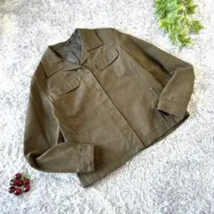 ✨良品✨【COMME CA ISM】(M)カーキ ジャケット セットアップ対応