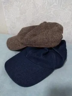☆美品　GUとブルーブルーエ　キャップ　二個セットのサムネイル
