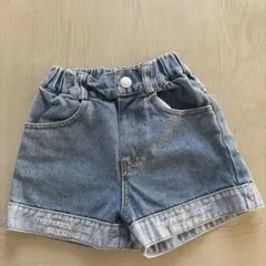 韓国子供服 デニム 半ズボン
