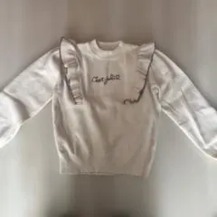 anyＦAMフリルニットセーター