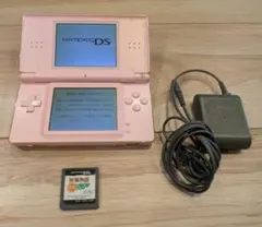 Nintendo DS lite本体 アダプター・牧場物語付き ピンク