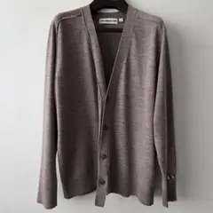 ユニクロ × アニヤハインドマーチ M ブラウン カーディガン