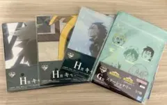 一番くじヒロアカ　H賞キャンバス風ボード3点 G賞 ステーショナリー 4点セット