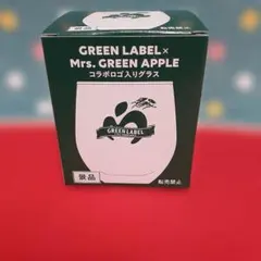 未使用❣️ミセスグリーンアップル キリン コラボロゴ入りグラス