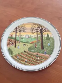 Villeroy & Boch 四季 プレート 秋 Gérard Laplauのサムネイル