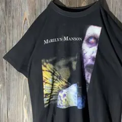 90sマリリンマンソン ヴィンテージTシャツ USA製 当時物 オリジナル 