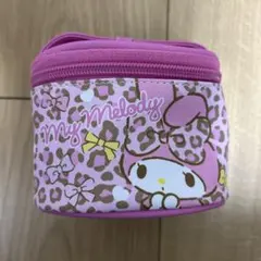 ハローキティ ミニミニバニティポーチ カオハナ ピンク 千鳥格子