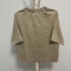 LE GLAZIK コットン 半袖Tシャツ ベージュ サイズ36のサムネイル