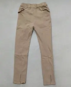 petit main ベージュ ロングパンツ 120cm