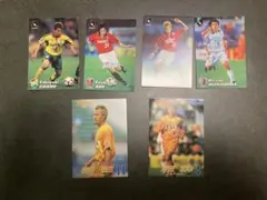 Jリーグチップスカード等　6枚セット