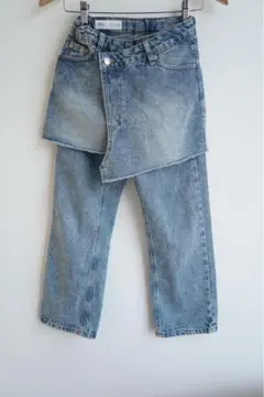 美品　ZARA デニム　スカート　パンツ 9