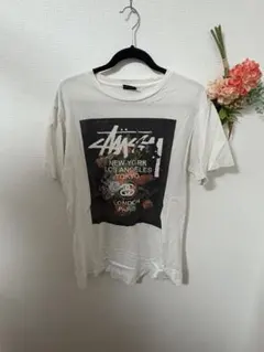 Stüssy グラフィックプリント Tシャツ ホワイト