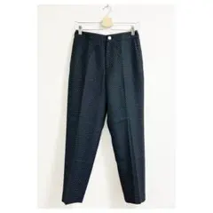 m693_IENA 美品◆ウール混 sese ドット サブリナパンツ 38