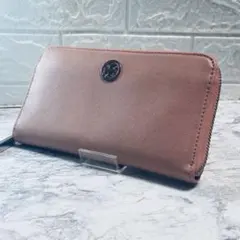 トリーバーチ ラウンドファスナー 長財布 ピンク