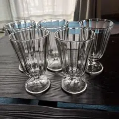 私の部屋　ガラス製コップ 5個セット