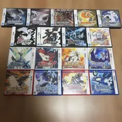 ds 3ds ポケモン　ソフト　まとめ　【端子清掃、動作確認済み】