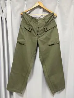 40s M43 HBT カーゴパンツ ヘリンボーンツイル ミリタリーパンツ 40s 米軍 U.S.ARMY M-43 HBT ヘリンボーンツイル カーゴパンツ w30 L33