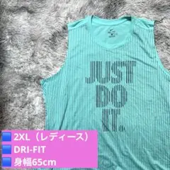【2XL】NIKEタンクトップ DRI-FIT JDIノースリーブ レディースのサムネイル