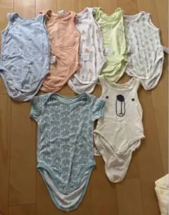 ベビー ロンパース 肌着 7点セット まとめ売り