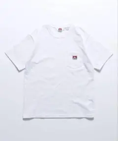 BEN DAVIS ホワイト Tシャツ 半袖 ポケット付きのサムネイル