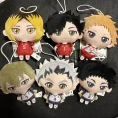 ハイキュー!! ぬいぐるみちゃーむvol.2 全6種 コンプリート