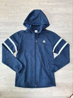 ルコック ネイビー フード付き パーカー Mサイズ