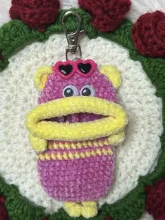 パクパクモンスター/リトルモンスター/キーケース/小物入れ/ハンドメイド