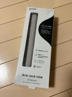 箱入り 美品 TESCOM ストレートヘアアイロン ヘアアイロン　海外使用可のサムネイル