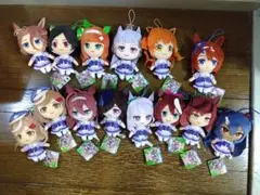 ウマ娘 通常ぬいぐるみ 13種＋追加1種(15体セット) ※全てタグ付き 