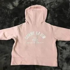 コムサイズム ピンク パーカー 80
