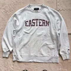 チャンピオン リバースウィーブ EASTERN スウェット 灰 #371のサムネイル