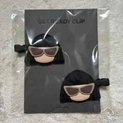 GET READY CLIP ヘアクリップ 2個セット