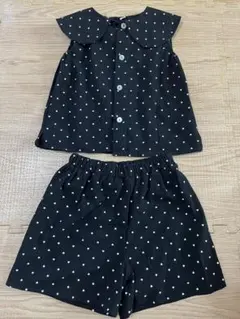 しまむら バースデイ セットアップ ハート柄