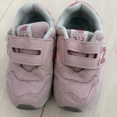 new balance 313 ピンクスニーカー　15.5