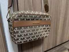 MICHAEL KORS MKロゴショルダーバッグ　マイケルコース